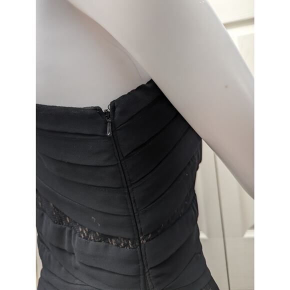 Tadashi Shoji Dress Size 4 Sheath Lace Wedding Guest Cocktail Party Formal Date - Picture 9 of 16